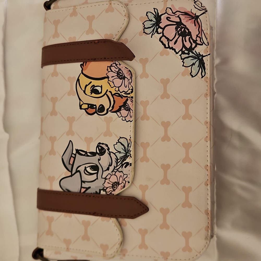 Disney Dog Print Crossbody Bag